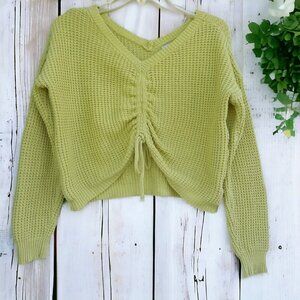 Sincerely Jules Women's Neon Sweater With Adjustable DetailSize Medium